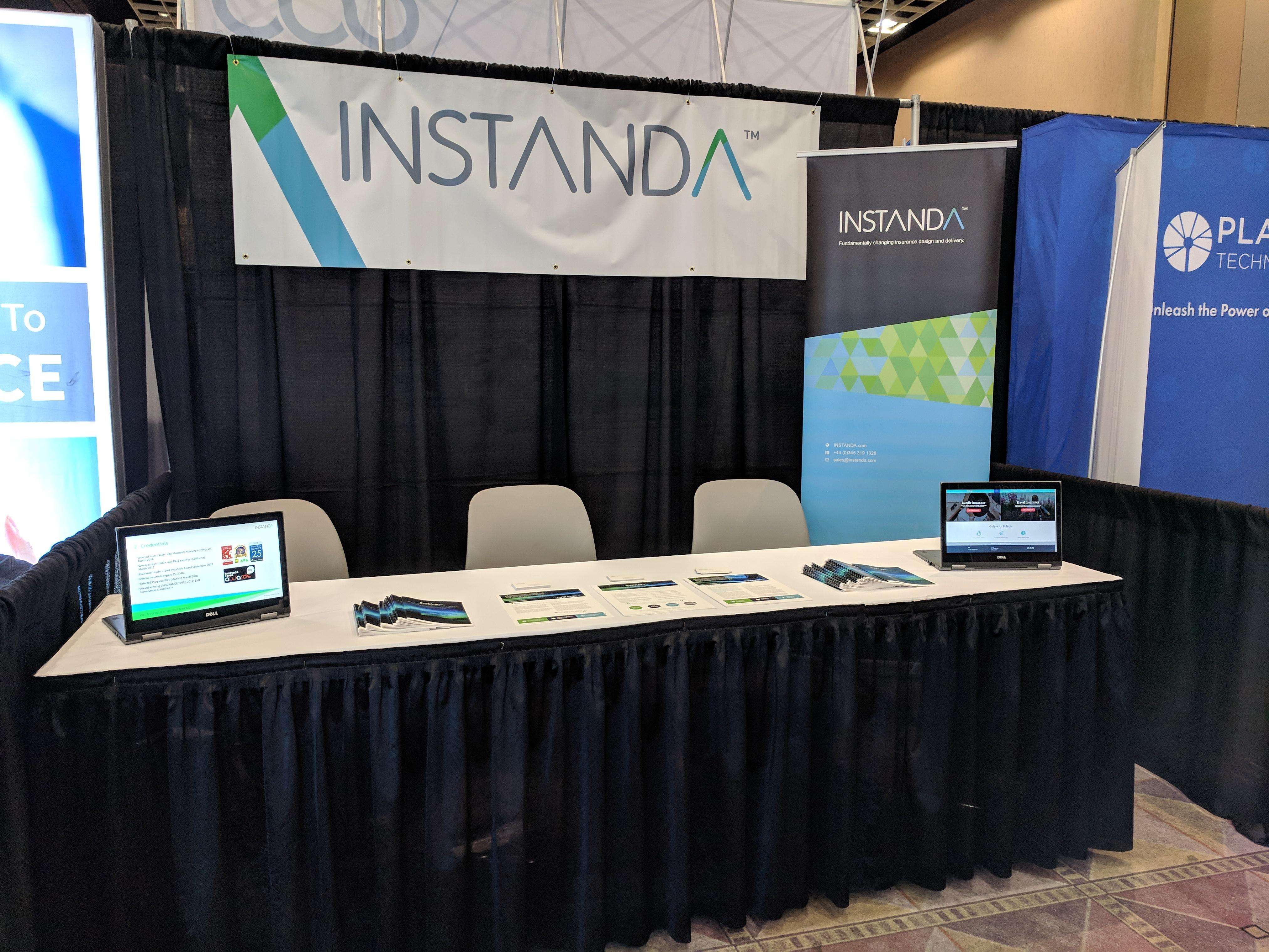 Instanda table at Event